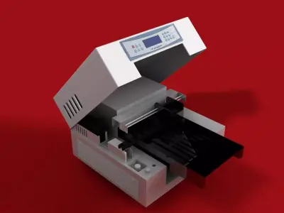 UV Printer 3D Model 3D model