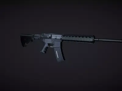 AR15 Active 3D model