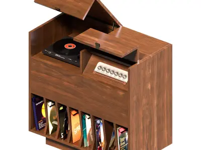 Record Player  3D model