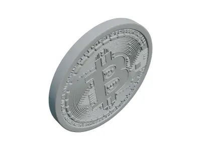 Bitcoin High quality  3D model