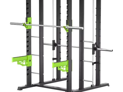 DHZ JN2063A Smith Combo Rack 3D model