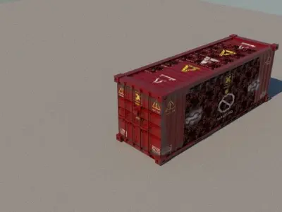 CONTAINER shipping 3D model by as430
