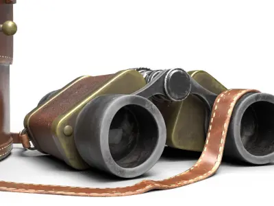 Binoculars Free 3D model