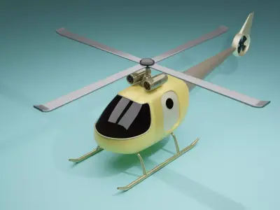 Helicopter  3D model
