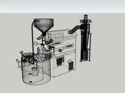Coffee machine 3D model get