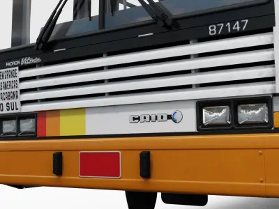 1989 Caio Padron Vitoria Pegaso MB OF-1315 3D model