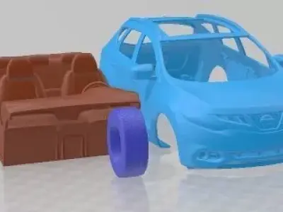 Nissan Murano 2011 Printable Car 3D print model