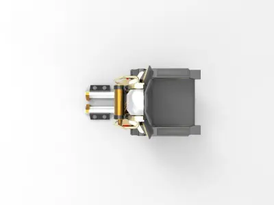 Pilot seat  3D model