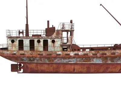 Old Ship Collection  3D Model Pack