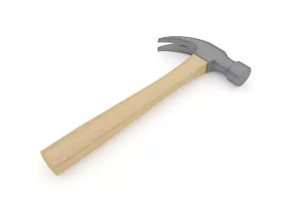 hammer Low-poly 3D model 26