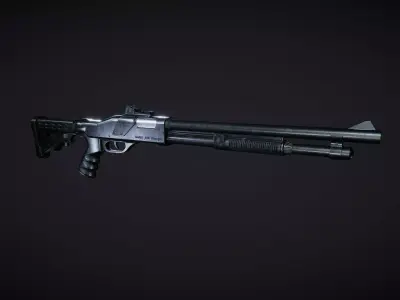 RM870 Shotgun Active 3D model