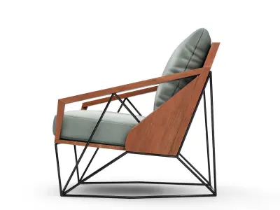 Armchair Meduza 3D model