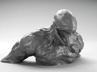 3D printing Venom 3D print model