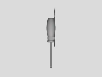 Screwdriver Package - Geometry Only No Textures No Materials 3D model
