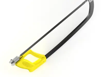 Hacksaw saw 3D model