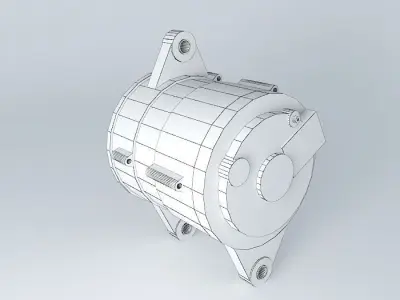 Alternator ND 60 A 12V Free 3D model