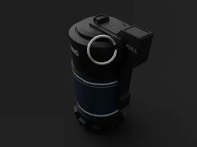 Smoke Grenade  3D model