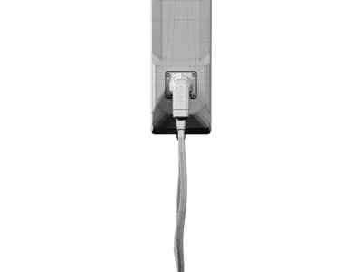 Elinta Charge HomeBox Low-poly 3D model