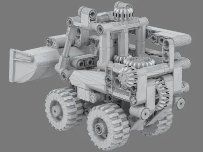 Lego Technic 42116 3D model