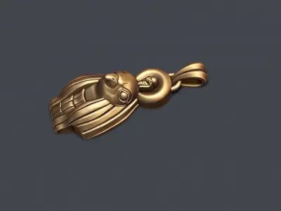 Horus pendant 3D print model