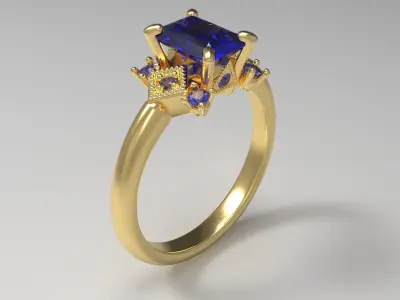 Antique Ring  3D print model