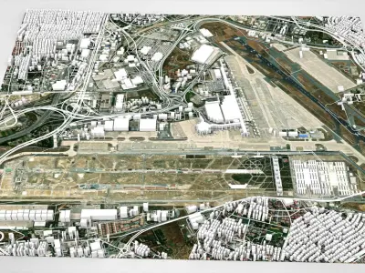 Istanbul Ataturk Airport 3D model