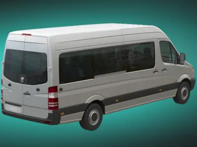 Dodge Sprinter 2500 Minibus L3H2 3D model