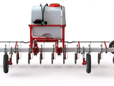 WG 0011 - Applicator SpikeWheel systems 450  3D model