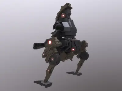Cave Robot 3D model