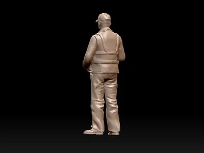 staff railroad 3D print model order