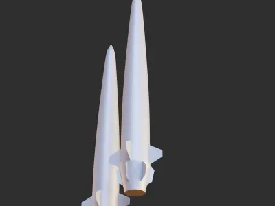 Kh-47M2 Kinzhal 3D model purchase