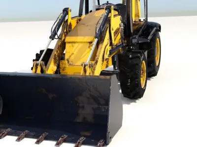 JCB Digger 3D model
