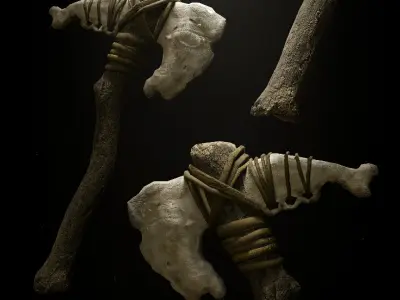 Club Melle Weapons Low-poly 3D model