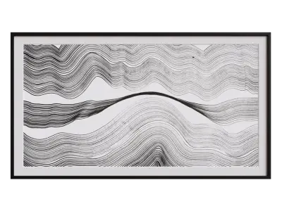  'Composition No. 306' Abstract Wall Art Model 