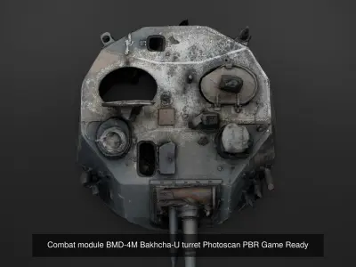 Military Vehicle Missile Pack Photoscan Game Ready