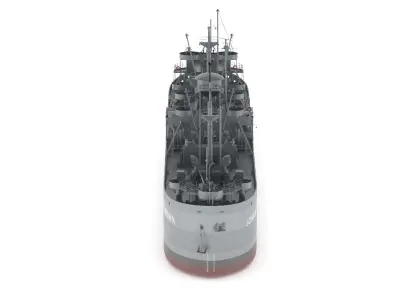 SS John W Brown 3D model