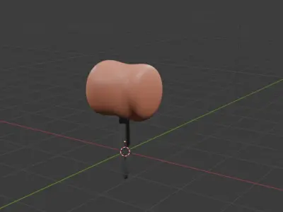3d model of punch type weapon 3D model