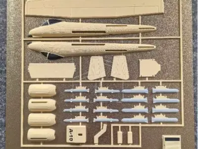 A10 Plane Kit Card 3D print model