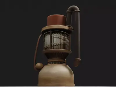 Vintage Lamp 3D model