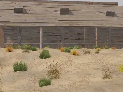 Woodland Village 3D model
