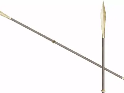 Longspear Low-poly 3D model