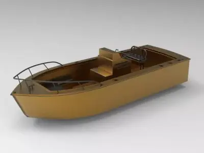 Boat  - 3D model purchase