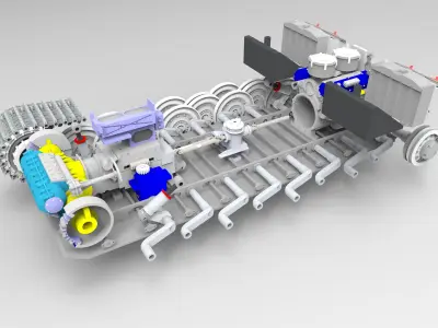 Panzer IV 3D model purchase