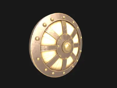 Viking Axe 3D Model - Game Ready Weapon Low-poly 3D model