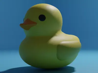 The Rubber Duck Free 3D model