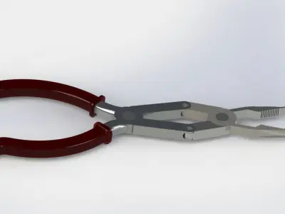 Double-X Pliers Free 3D model
