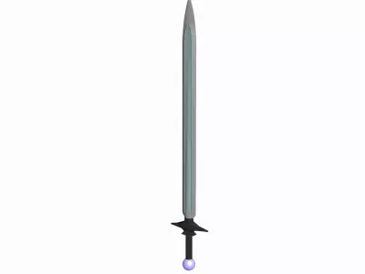 Custom Sword Free 3D model