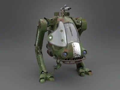 Footegg star wars robot 3D model