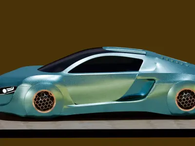 Audi -RSQ-Concept  3D model