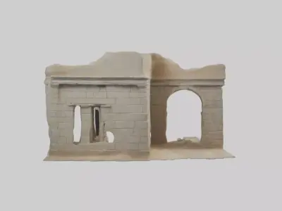 Ancient Ruins Model 1 Low-poly 3D model